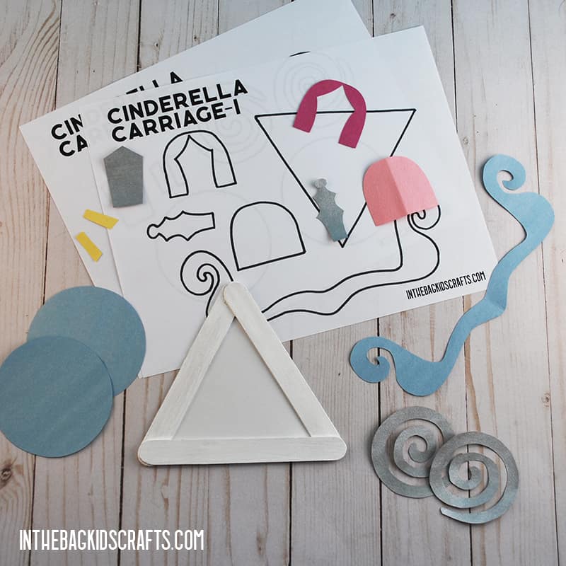 CINDERELLA ACTIVITIES CARRIAGE CRAFT STEP 4