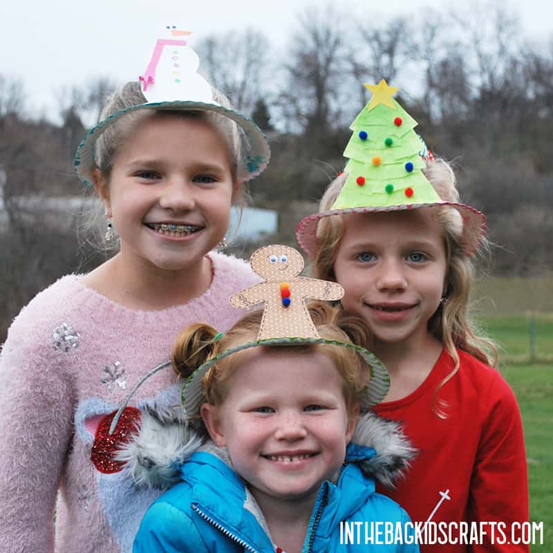 HOW TO MAKE CHRISTMAS HATS