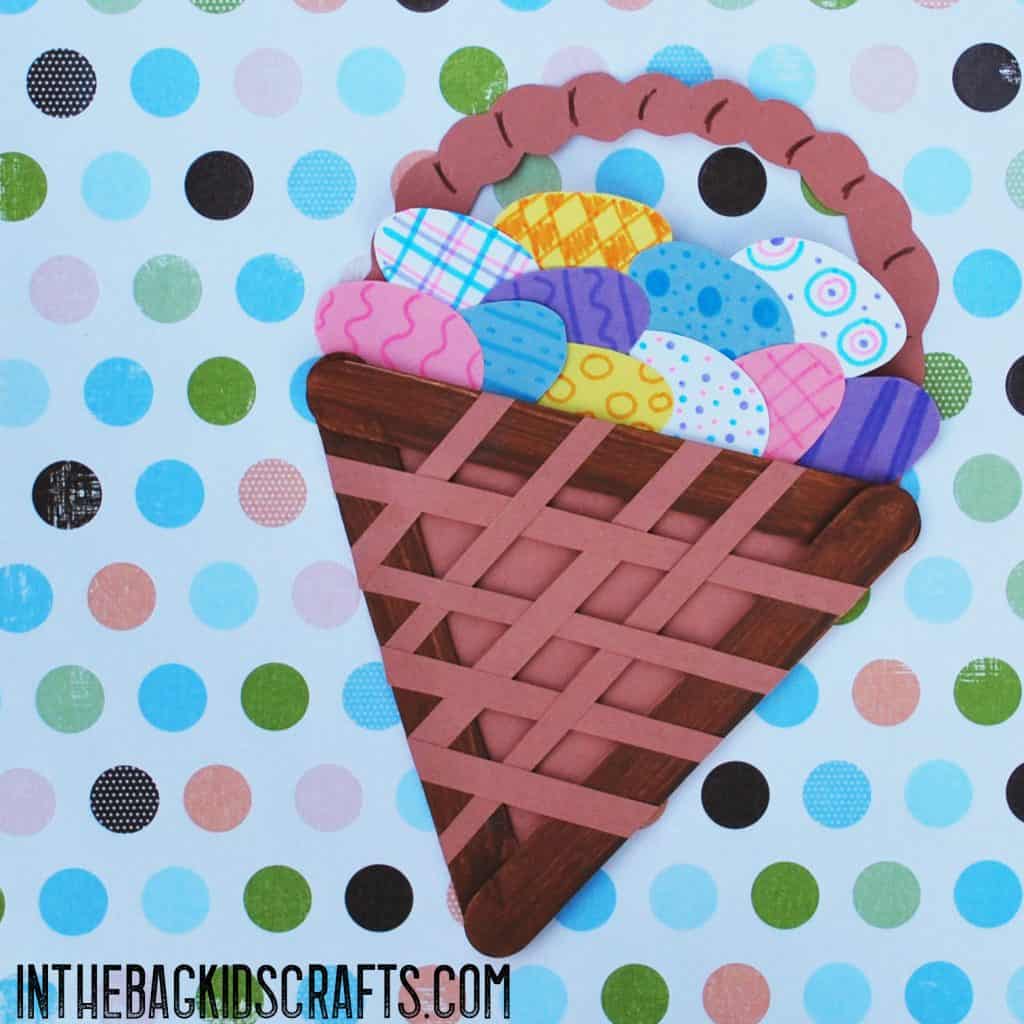 EASTER CRAFTS IDEAS EASTER BASKET 