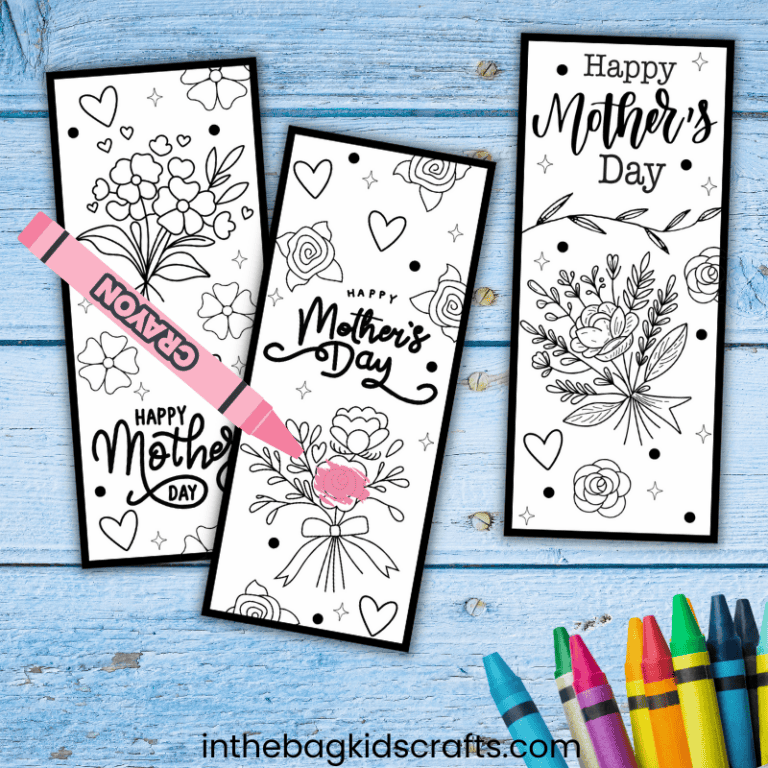 printable Mother's Day bookmarks