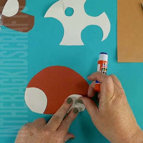 Mushroom craft step 2