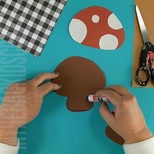 mushroom craft step 3