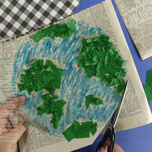Earth Day Craft Step 5