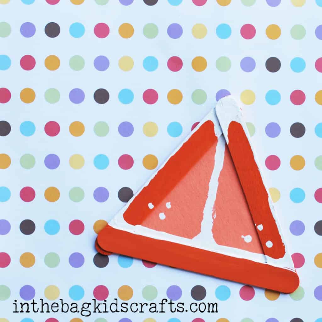 FRUIT ART AND CRAFT ORANGE SLICE