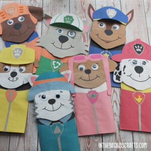 PAW PATROL PAPER CRAFTS