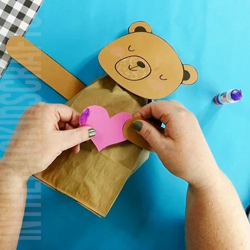 Bear Craft step 8