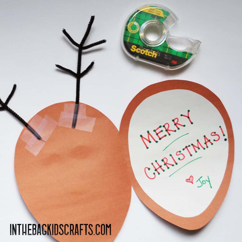 christmas card step 4