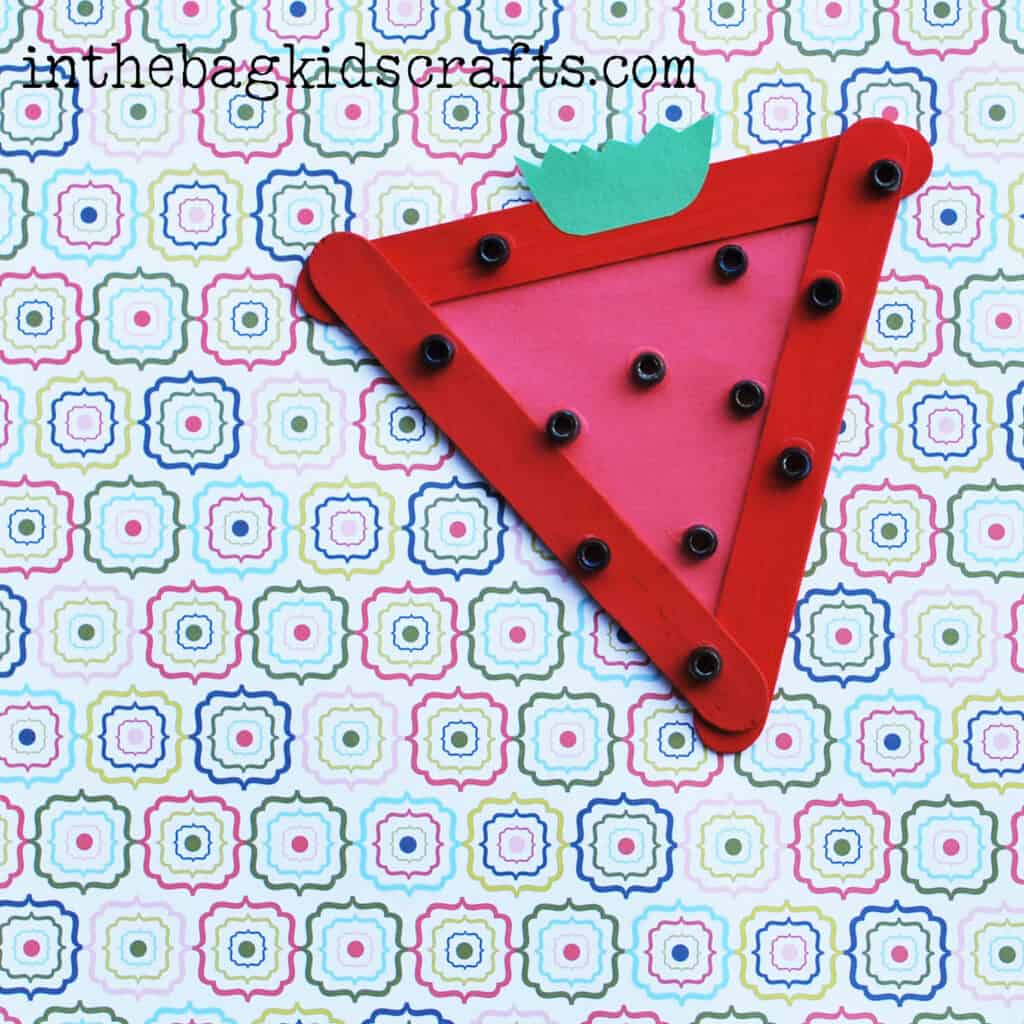 FRUIT ART AND CRAFT STRAWBERRY