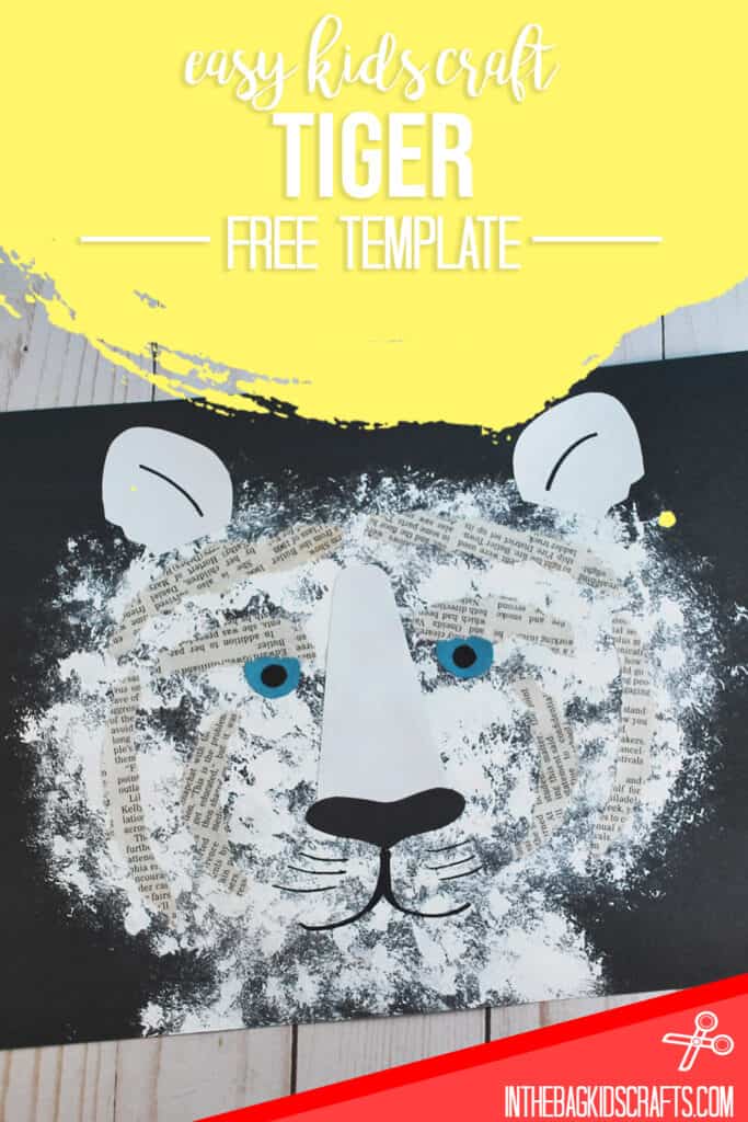 EASY PAPER TIGER CRAFT FOR KIDS 