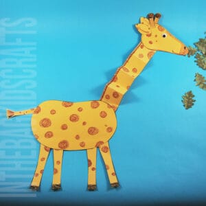 Cute Giraffe Craft for Kids