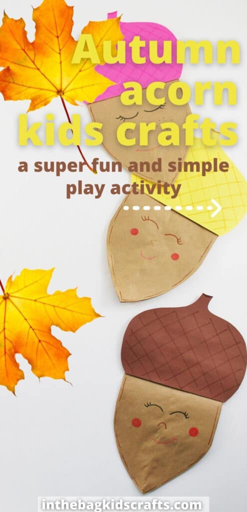 PAPER BAG ACORN CRAFT 