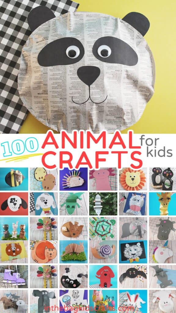 100 Animal Crafts for Kids