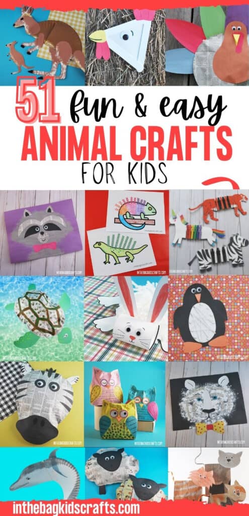 ANIMAL CRAFTS FOR KIDS 