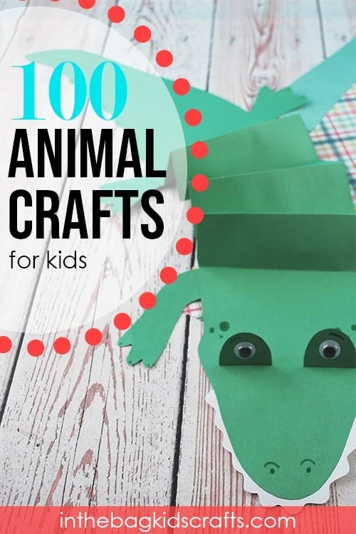 100 Easy Animal Crafts for kids