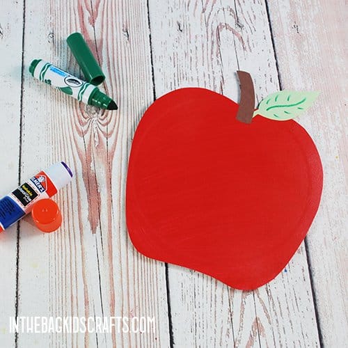 EASY APPLE ART STEP 5
