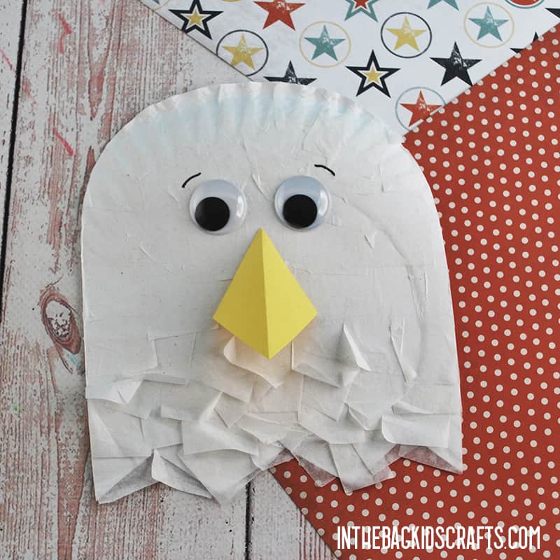 BALD EAGLE CRAFT FOR KIDS