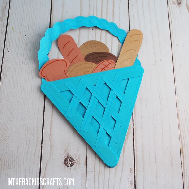 RED RIDING HOOD CRAFT BASKET OF GOODIES