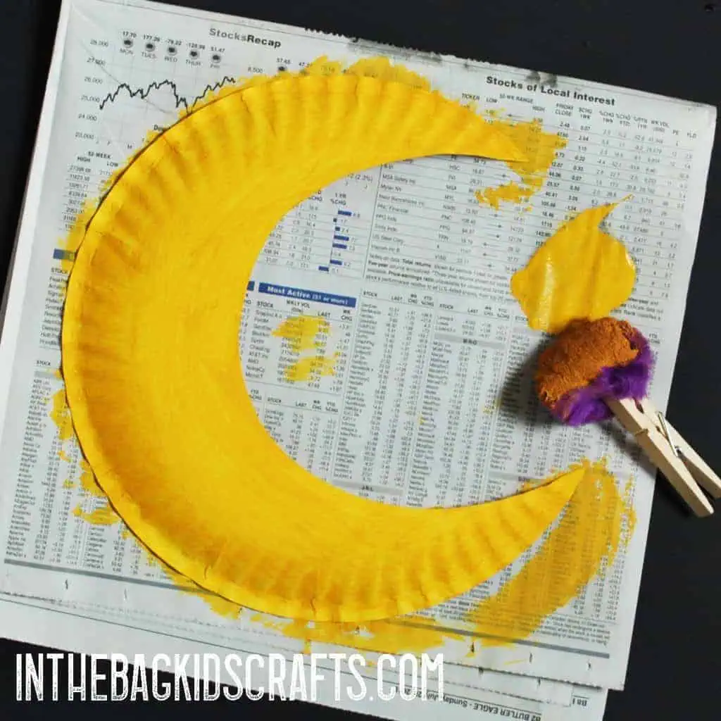 Halloween Kids' Craft step 1