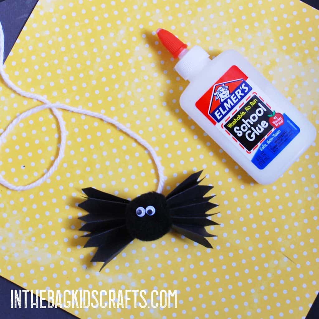 moon and bat kids' craft step 3