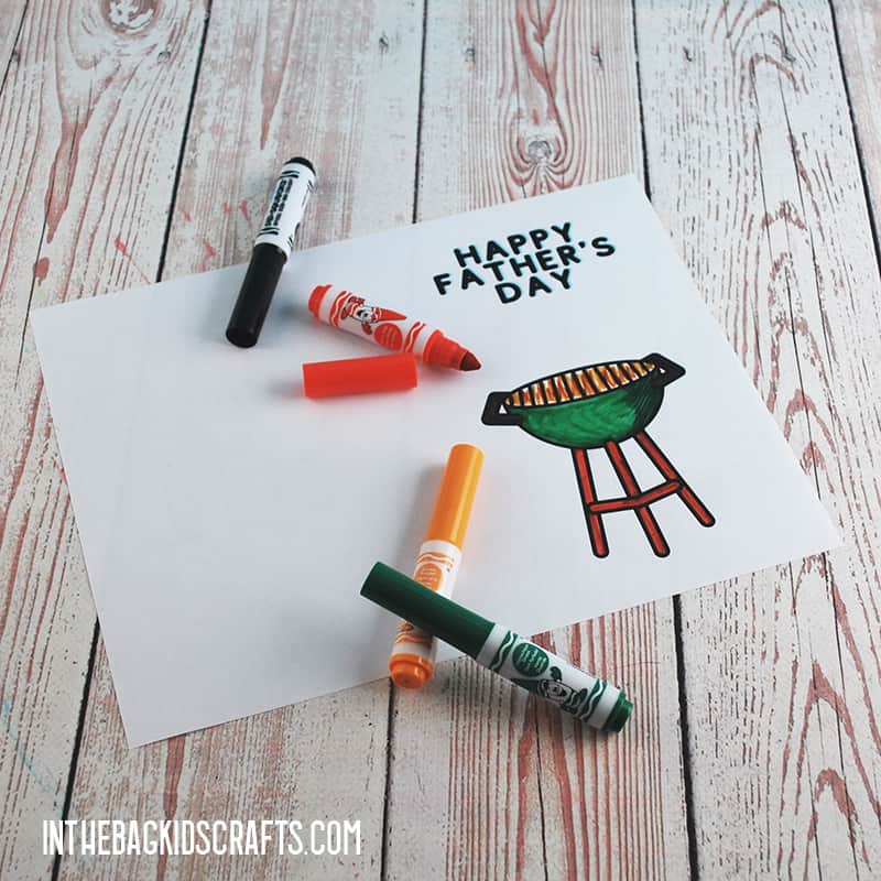 FATHER'S DAY CARD IDEAS STEP 2