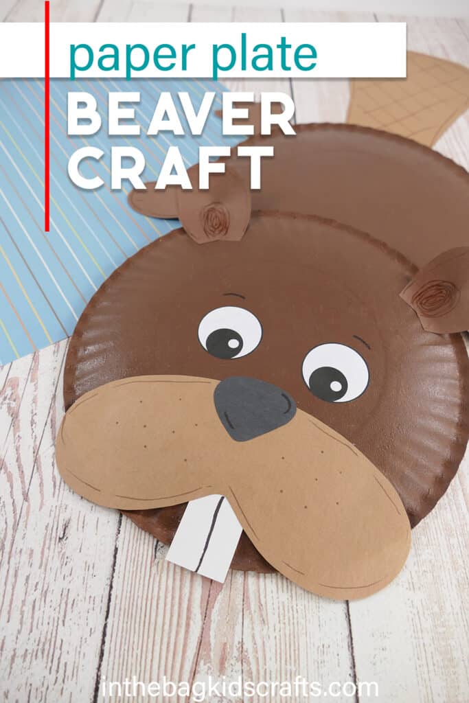 Paper Plate Beaver Craft 