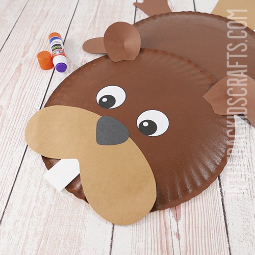 BEAVER CRAFT FOR KIDS STEP 5