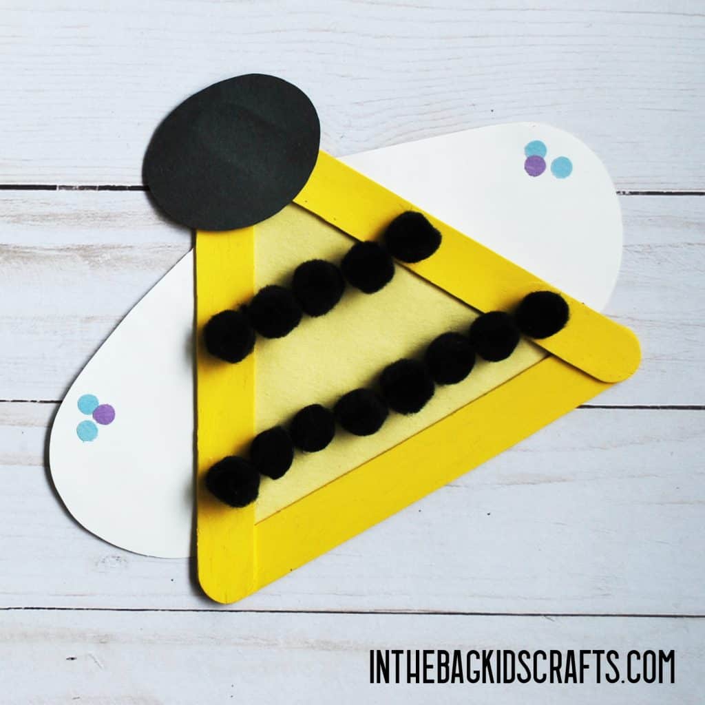 INSECT KIDS CRAFTS BEE