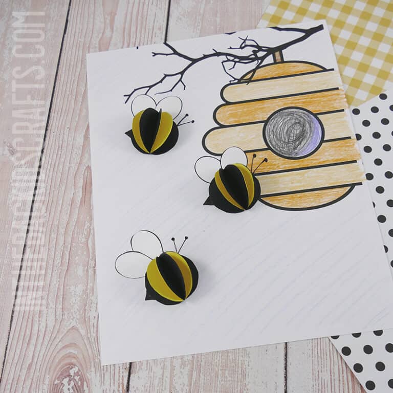 BEEHIVE CRAFT FOR KIDS