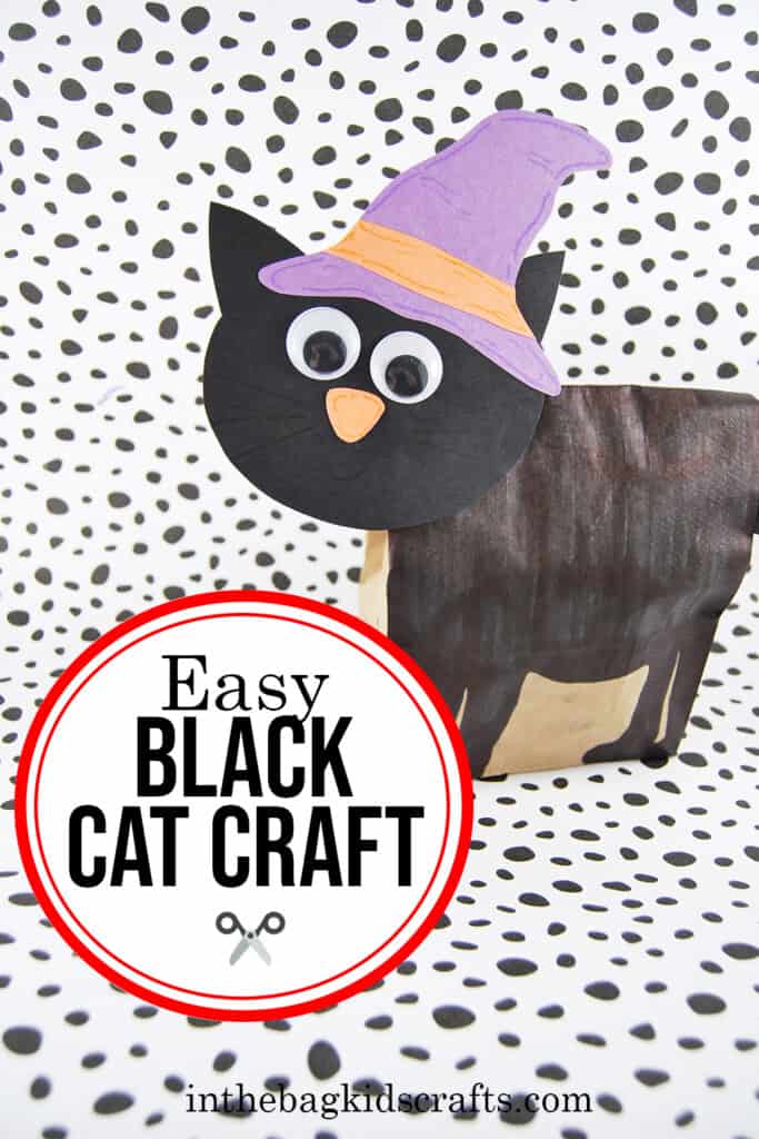 Black Cat Craft for Kids 