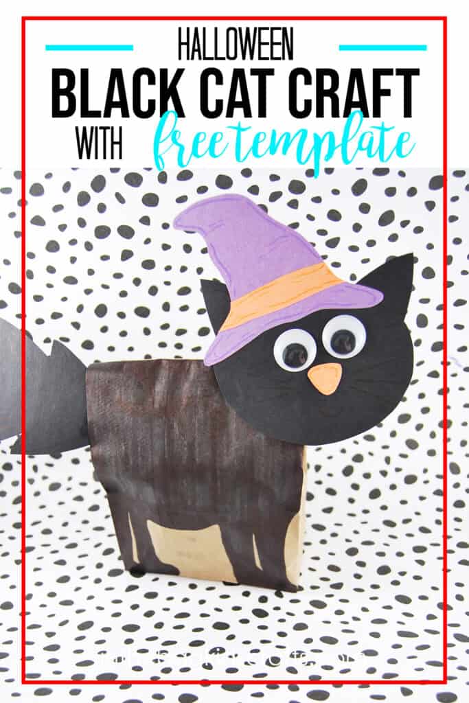 Halloween Black Cat Craft for Kids 