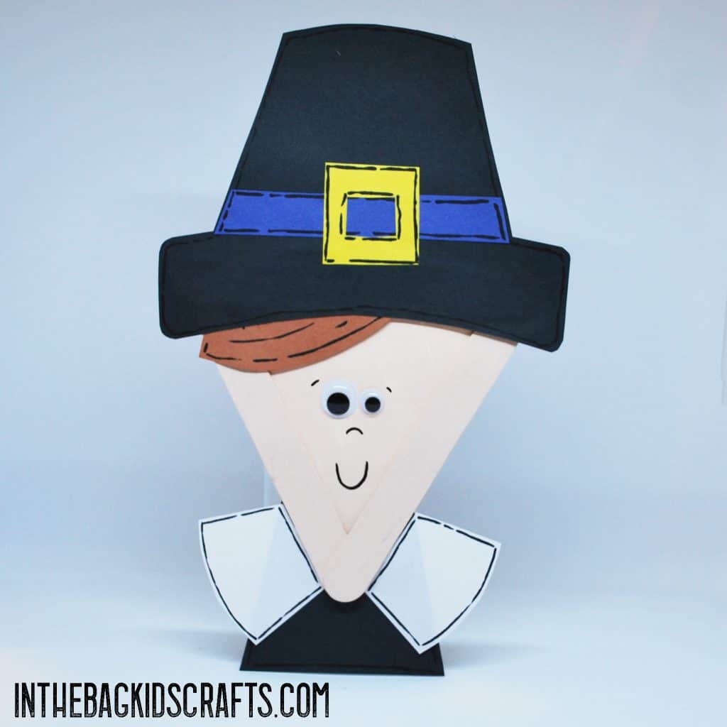 pilgrim crafts for kids boy