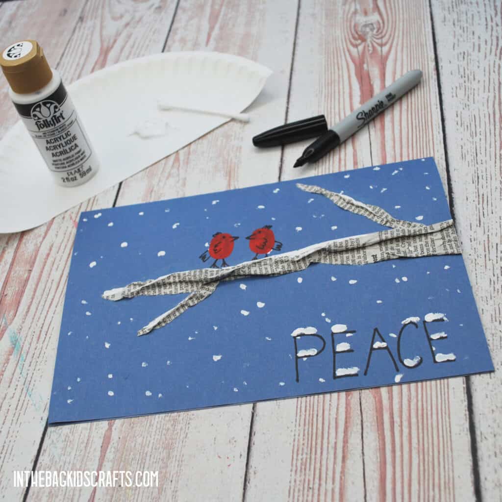 FINGERPRINT CHRISTMAS CARDS