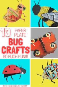 PAPER PLATE BUG CRAFTS