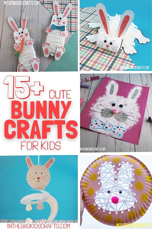 15+ bunny crafts for kids 