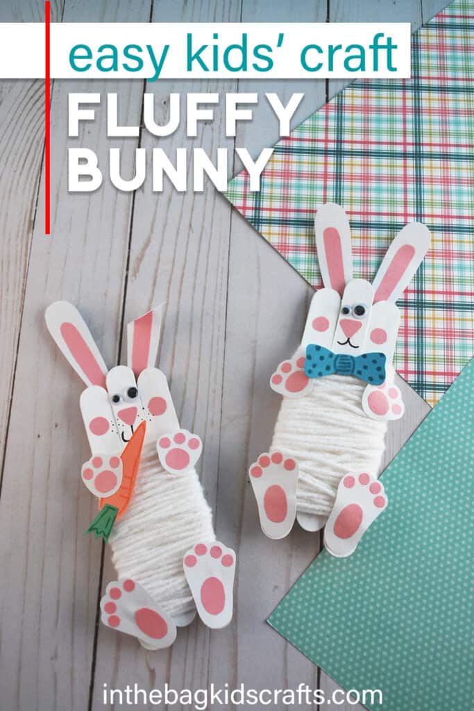 BUNNY CRAFT FOR PRESCHOOLERS 