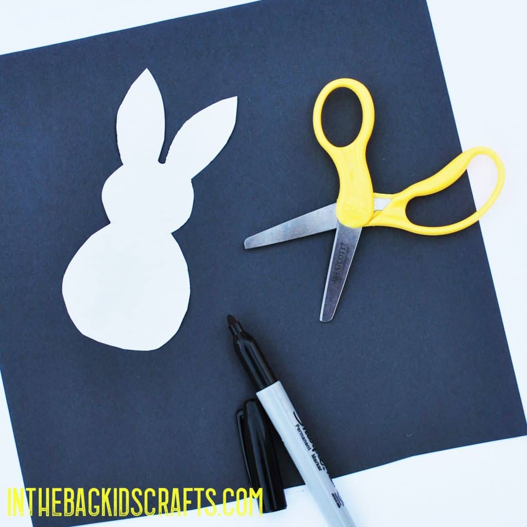 EASTER BUNNY CRAFT STEP 2