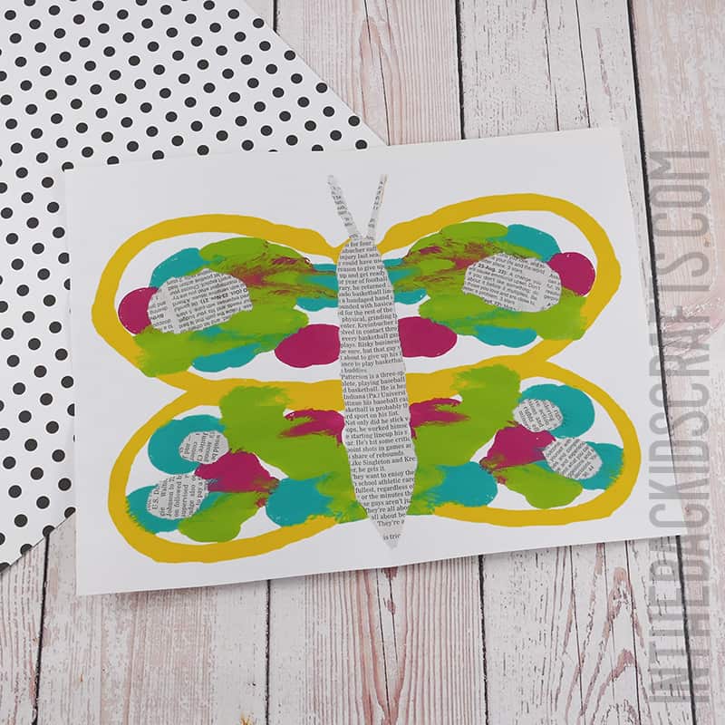 BUTTERFLY CRAFT FOR KIDS