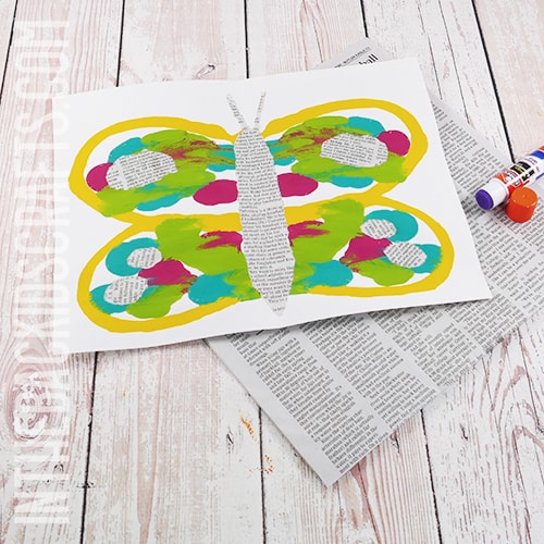 BUTTERFLY CRAFT STEP 3