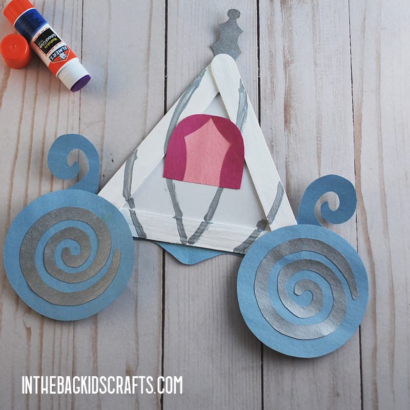 CINDERELLA ACTIVITIES CARRIAGE CRAFT STEP 5