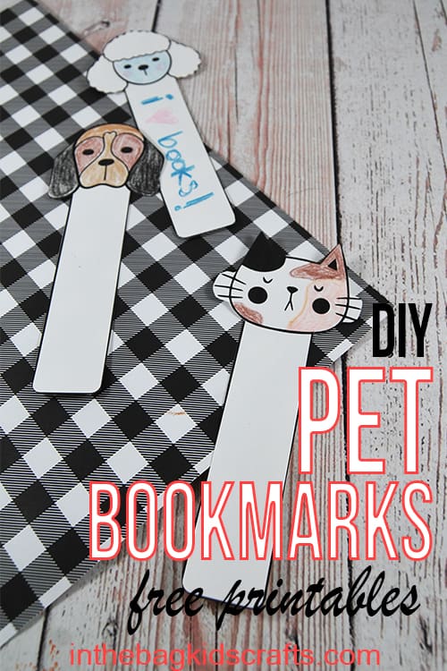 Printable Dog and Cat Bookmarks 