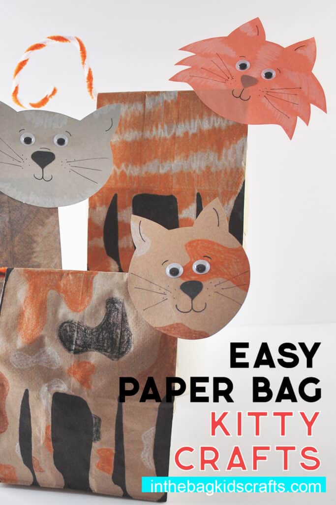 PAPER CAT CRAFT FOR KIDS 