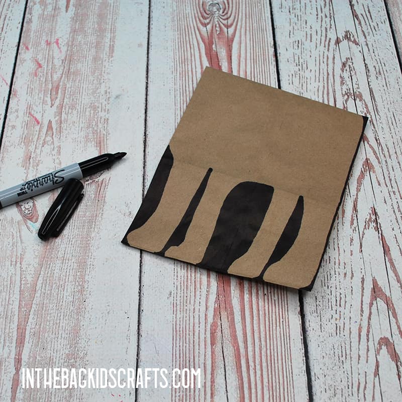 PAPER CAT CRAFT STEP 1
