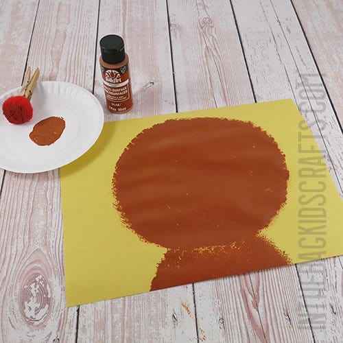 CHIPMUNK CRAFT STEP 1