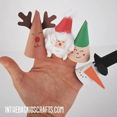 CHRISTMAS PUPPETS STEP 4