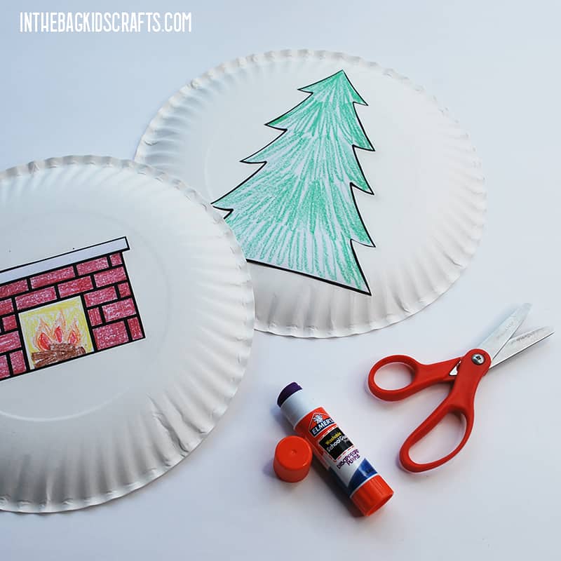 FREE PRINTABLE CHRISTMAS CRAFT STEP 3