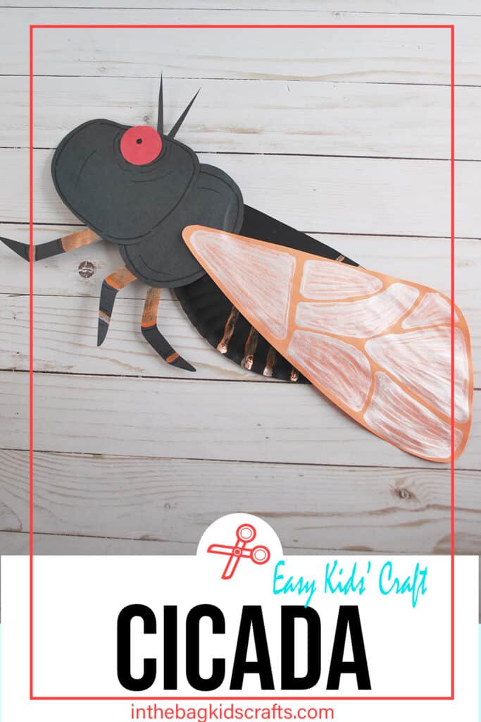 CICADA CRAFT FOR KIDS 