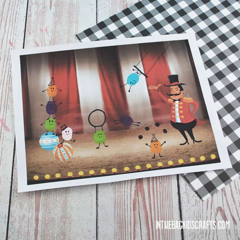 CIRCUS CRAFT FOR PRESCHOOLERS