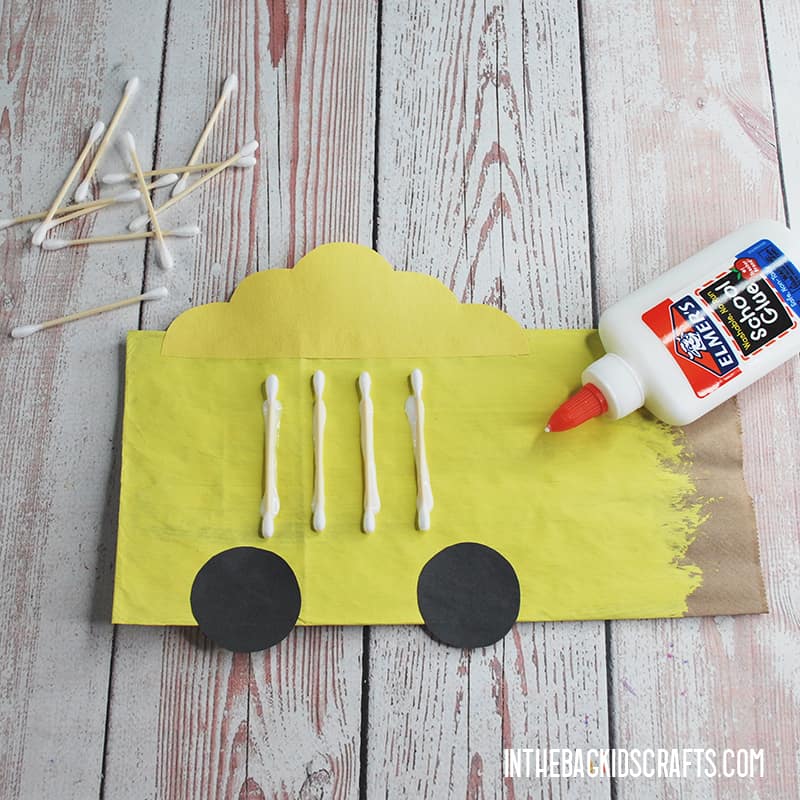 CIRCUS TRAIN CRAFT STEP 4