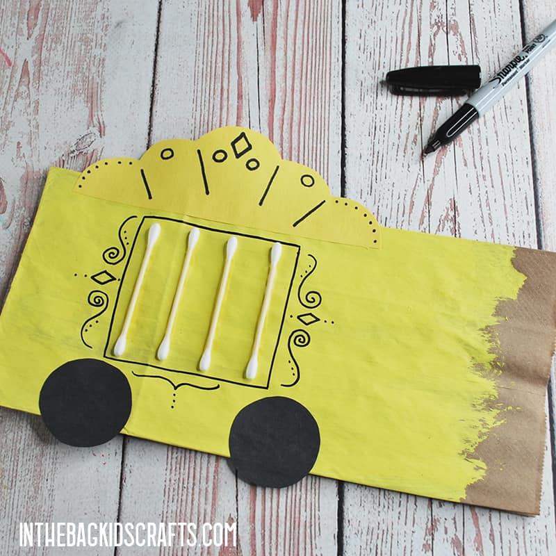 CIRCUS TRAIN CRAFT STEP 6