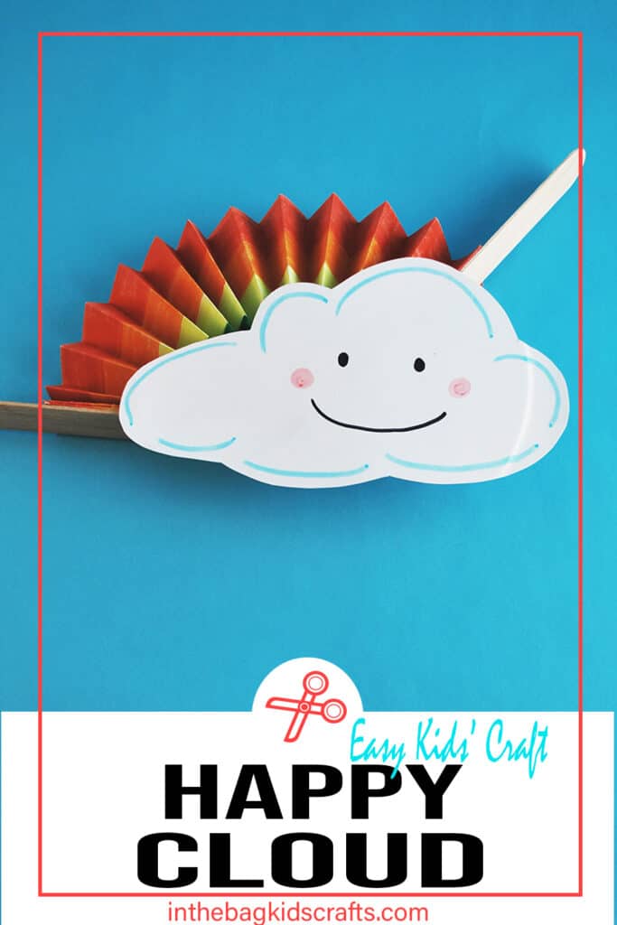 CLOUD CRAFT WITH RAINBOW FAN